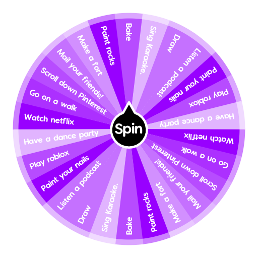 𖤐𝕋𝕙𝕚𝕟𝕘𝕤 𝕥𝕠 𝕕𝕠 𝕨𝕙𝕖𝕟 𝕦𝕣 𝔹𝕆ℝ𝔼𝔻𖤐 Spin The Wheel App - roblox paint app