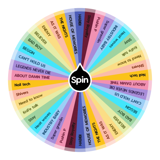 𝕎𝕙𝕒𝕥 𝕤𝕠𝕟𝕘 𝕪𝕠𝕦 𝕟𝕖𝕖𝕕 𝕥𝕠 𝕙𝕖𝕒𝕣 | Spin The Wheel App