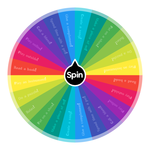12 Things To Do In Quarantine Spin The Wheel App<script async src=
