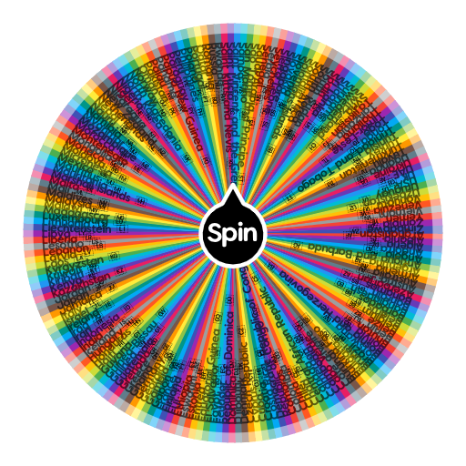 193 UN countries | Spin The Wheel App