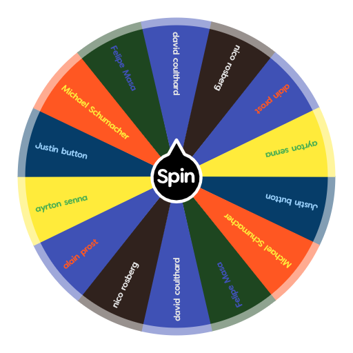 7 icon F1 driver | Spin the Wheel - Random Picker