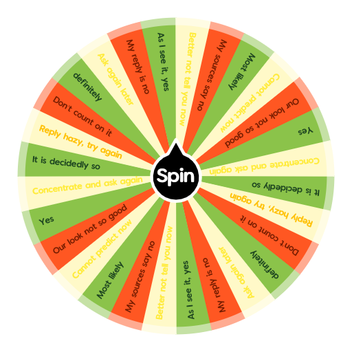 8 ball | Spin The Wheel App