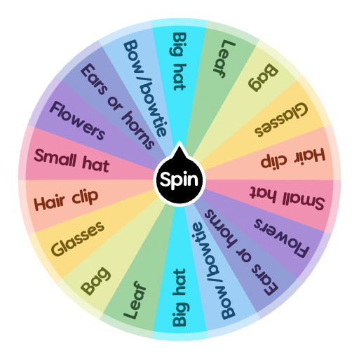 Accessory Picker Spin The Wheel Random Picker