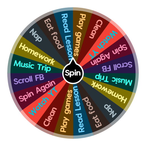Activity for 30 Mins | Spin the Wheel - Random Picker