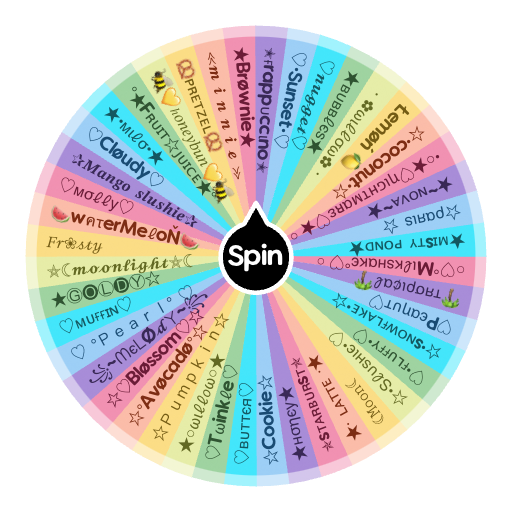 Adopt me nicknames 💖 | Spin the Wheel - Random Picker