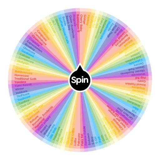 Aesthetics Spin The Wheel Random Picker