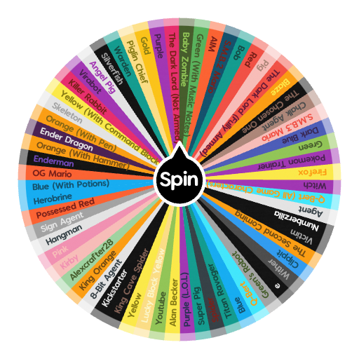 Alan Becker Tournament  Spin the Wheel - Random Picker