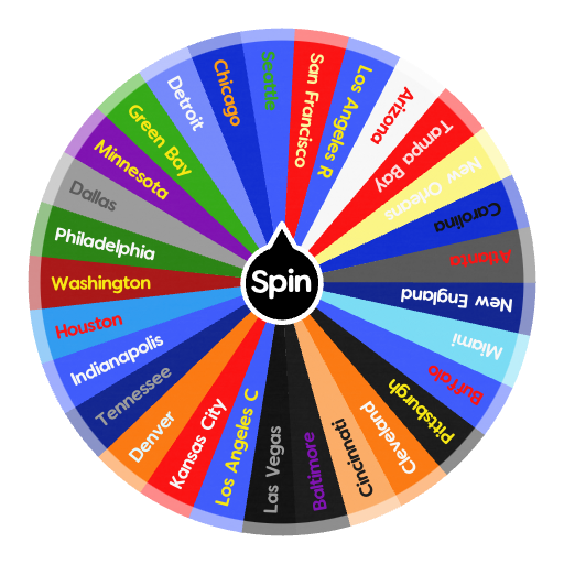 All Football Teams Spin The Wheel Random Picker