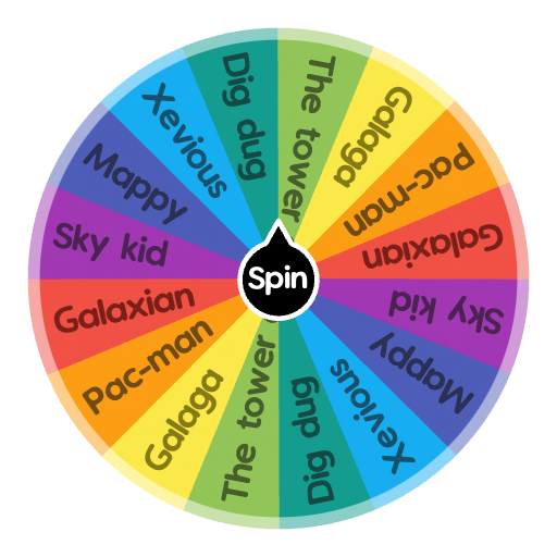 All namco 1st titles | Spin The Wheel App