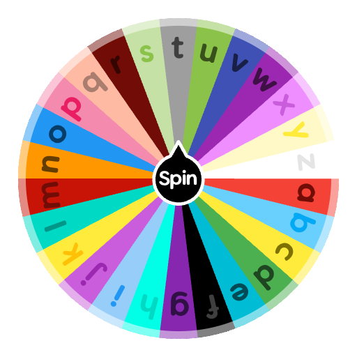 alphabet lore | Spin The Wheel - Random Picker