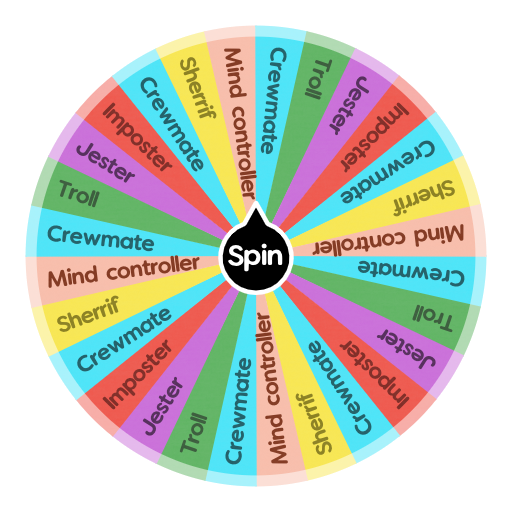 Among us roles | Spin The Wheel App