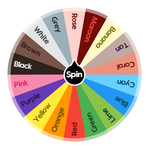 Among Us Select Color (Updated) Spin The Wheel App
