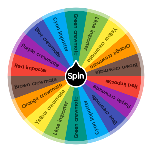 Among us! Who are u? :D | Spin the Wheel - Random Picker