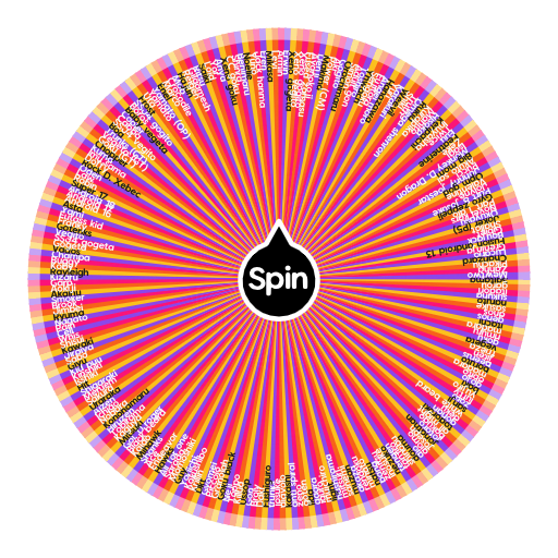 Anime | Spin The Wheel - Random Picker