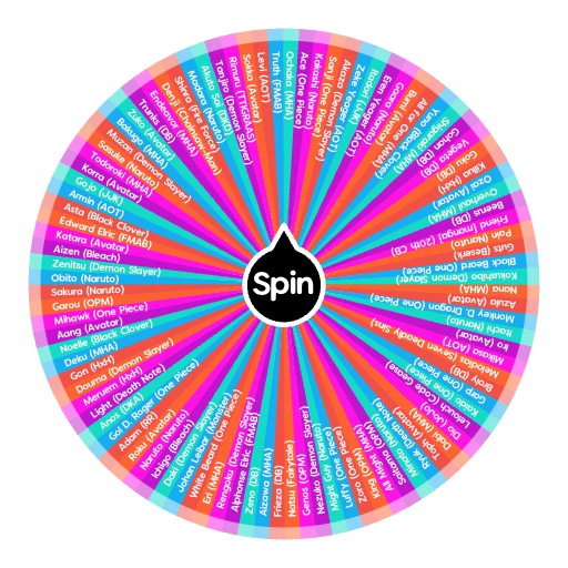 Anime of the .  Spin the Wheel - Random Picker