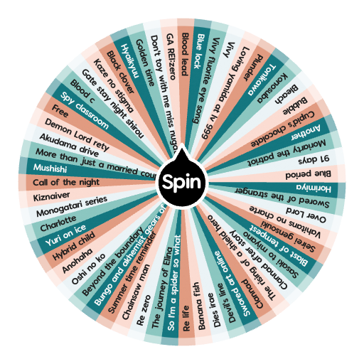 Anime | Spin the Wheel - Random Picker