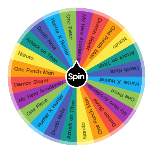 MHA Wheel, Spin the Wheel - Random Picker