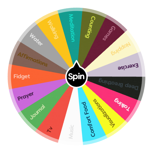 Anxiety Relief | Spin the Wheel - Random Picker