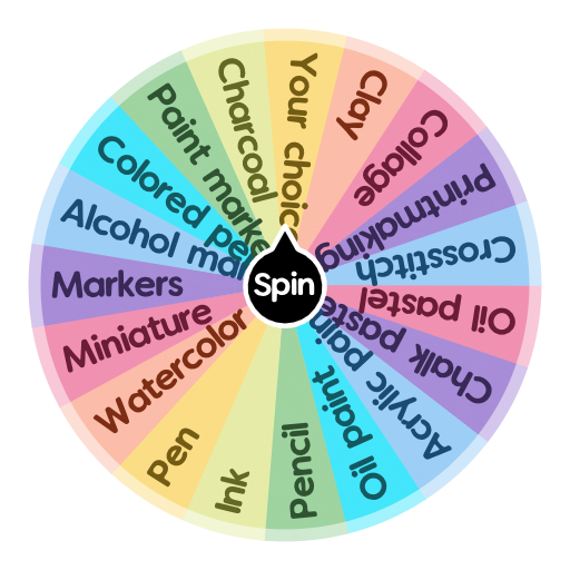 Art Mediums | Spin The Wheel - Random Picker