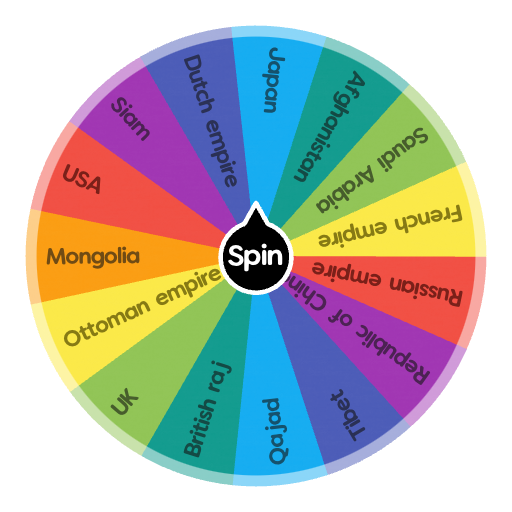 Asia WW1 Spin The Wheel App