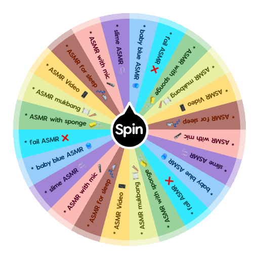 ASMR wheel | Spin The Wheel - Random Picker