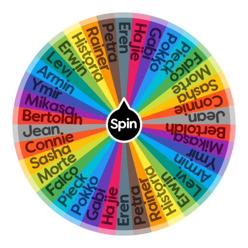 Attak on titan (ship) | Spin The Wheel App