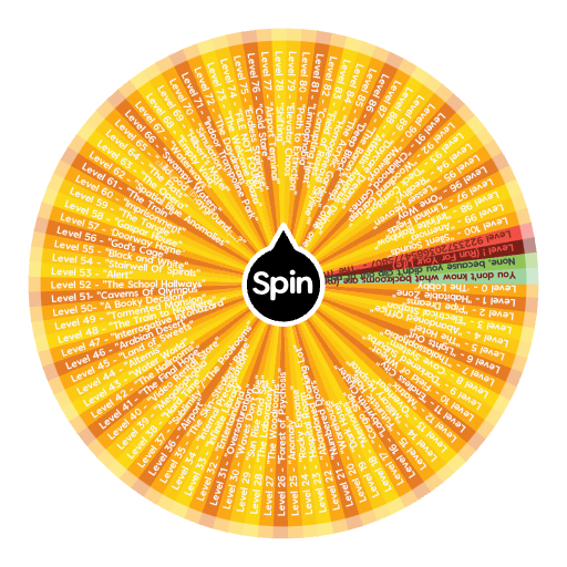 Backrooms Levels (1-150)  Spin the Wheel - Random Picker