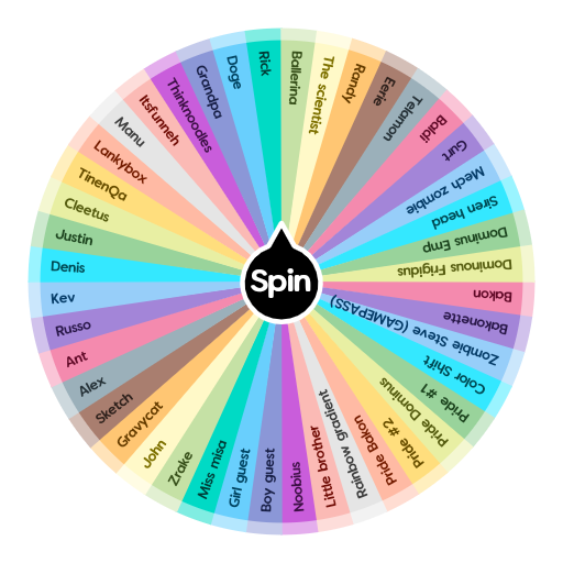 Bakon Characters | Spin The Wheel App