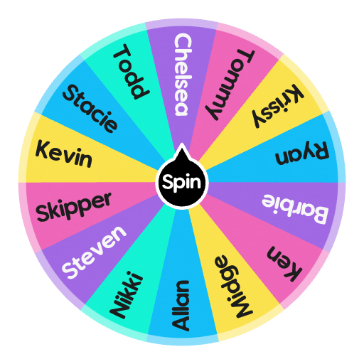 Barbie Characters Spin the Wheel Random Picker