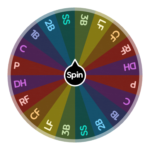 Baseball Positions Spin The Wheel App