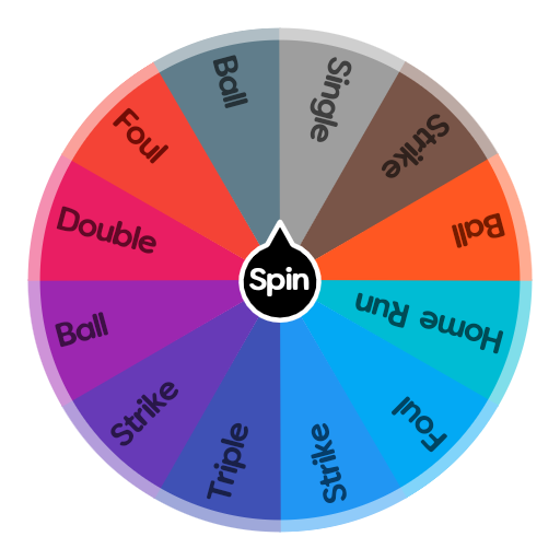 Baseball Spin The Wheel App