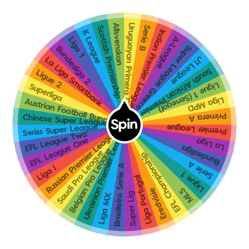 Battle of soccer leagues | Spin the Wheel - Random Picker