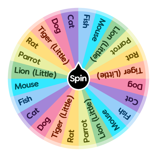 Best Pet? Spin the Wheel Random Picker