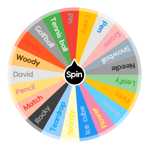 BFDI elimination Randomiser | Spin the Wheel - Random Picker