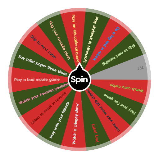 Blessing Or Curse Spin The Wheel App - the curse roblox game