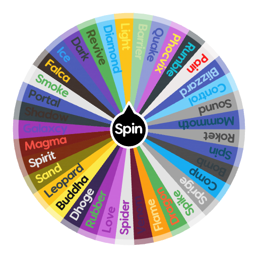 Blox Fruits Fruits  Spin the Wheel - Random Picker