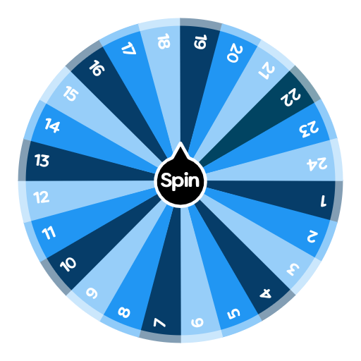 Blue 24 | Spin the Wheel - Random Picker