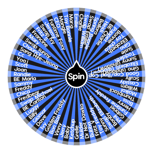 Blueycapsules Characters  Spin the Wheel - Random Picker