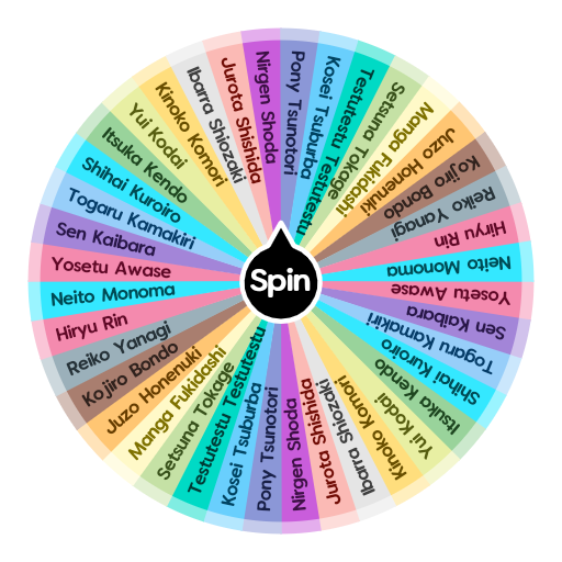 MHA Wheel, Spin the Wheel - Random Picker
