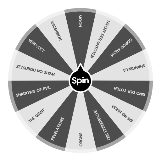 Bo3 Zombie Maps Spin The Wheel App