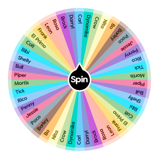 Brawl Stars Brawlers | Spin The Wheel App