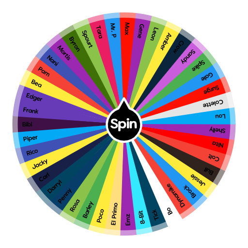 Brawl Stars Brawlers Wheel Spin The Wheel App - coloring brawl star brawler billi