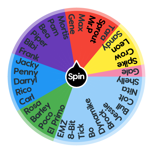 Brawl Stars Spinner With Gale Spin The Wheel App - gale brawl stars transparent