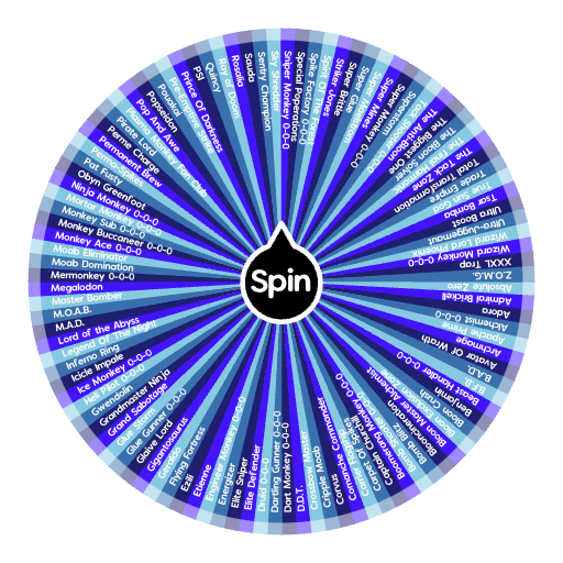 BTD6 | Spin The Wheel - Random Picker