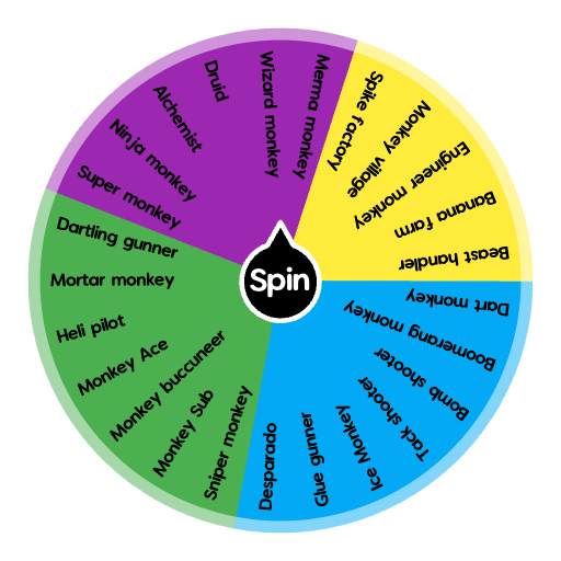 Btd6 monkey tower generator | Spin The Wheel - Random Picker
