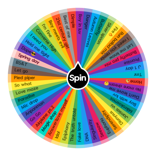 BTS Spin The Wheel App