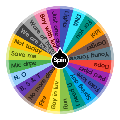 BTS CLIP Spin The Wheel App