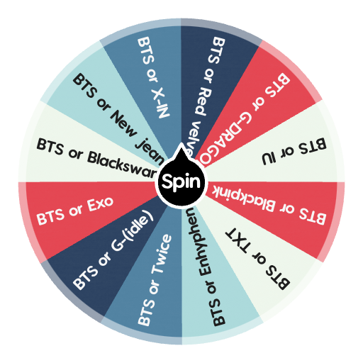 BTS or...? Spin the Wheel Random Picker
