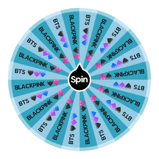 BTS 🖤💜💙 OR BLACKPINK 🖤🩷 Spin the Wheel Random Picker