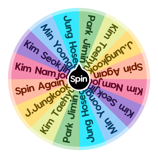 BTS wheel Spin The Wheel App